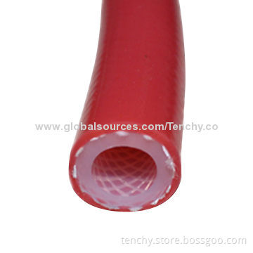 High pressure wire-reinforced silicone tube for food industries